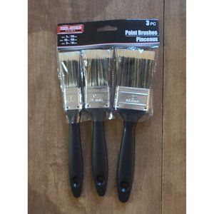Tool Bench paint brushes 3 pc New. 1” 1.5” 2” Nramd New 3-Pack